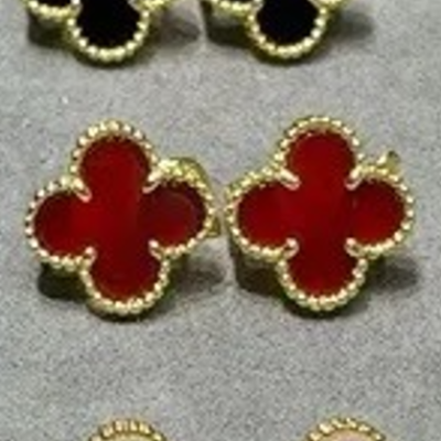 yellow gold red carnelian