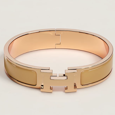 玫瑰金扣砂砾皮